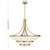Savoy House Constantine Four Light Chandelier in Warm Brass - 1-9152-4-322