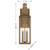 Savoy House Lancaster Two Light Outdoor Wall Lantern in Atlas Bronze - 5-221-273