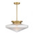 Savoy House Norwich One Light Convertible in Warm Brass - 6-4464-1-322