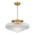 Savoy House Norwich One Light Convertible in Warm Brass - 6-4464-1-322