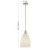 Savoy House Baldwin One Light Pendant in Noble Brass - 7-1244-1-127