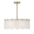 Savoy House Ashton Four Light Convertible in Noble Brass - 6-9801-4-127