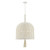 Savoy House Lunara Five Light Pendant in Cotton - 7-3401-5-341