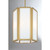 Savoy House Leeds Three Light Pendant in Warm Brass - 7-1700-3-322