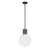 Savoy House Jarrell One Light Pendant in Matte Black - 7-4082-1-89