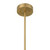 Savoy House Farrell LED Pendant in Warm Brass - 7-2916-1-322