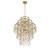 Savoy House Sententas Nine Light Pendant in Noble Brass - 7-4902-9-127