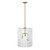 Savoy House Reddick Three Light Pendant in Warm Brass - 7-6209-3-322