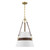 Savoy House Corinth Three Light Pendant in Warm Brass - 7-5627-3-322