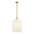Savoy House Livingston One Light Pendant in Warm Brass - 7-7209-1-322