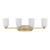 Savoy House Baldwin Four Light Bathroom Vanity in Noble Brass - 8-1245-4-127