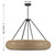 Savoy House Gaia Six Light Pendant in Matte Black - 7-8301-6-89