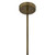 Savoy House Tierra Brisa One Light Pendant in Riviera Brass - 7-8416-1-220