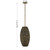 Savoy House Tierra Brisa One Light Pendant in Riviera Brass - 7-8416-1-220