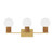 Savoy House Jarrell Three Light Bathroom Vanity in Warm Brass - 8-4081-3-322