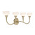 Savoy House Florena Four Light Bathroom Vanity in Noble Brass - 8-5081-4-127