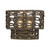Savoy House Silencio Two Light Wall Sconce in Riviera Brass - 9-9285-2-220