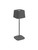 Zafferano Ofelia LED Table Lamp in Dark Grey - LD0870N4