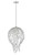 Z-Lite Gabriella Six Light Pendant in Brushed Nickel - 1957P18-BN