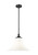 Z-Lite Fleur One Light Pendant in Matte Black - 1958P16-MB