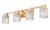Z-Lite Jacqueline Four Light Vanity in Modern Gold - 6101-4V-MGLD