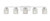 Z-Lite Jacqueline Five Light Vanity in Chrome - 6101-5V-CH