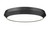 Z-Lite Quasars LED Flush Mount in Matte Black - 7701F20-MB-LED