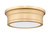 Z-Lite Bentley LED Flush Mount in Modern Gold - 7702F12-MGLD-LED