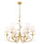 Z-Lite Aslin Six Light Chandelier in Gold Leaf - 830-31GLF