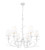 Z-Lite Aslin Six Light Chandelier in Textured White - 830-31TXWH