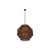 Minka-Lavery Beaudelle Nine Light Pendant in Dark Bronze - 12959-860