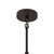 Minka-Lavery Fenric One Light Pendant in Dark Bronze - 13105-796