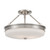 Minka-Lavery Halora Three Light Semi-Flush Mount in Brushed Nickel - 14086-84