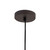 Minka-Lavery Lunel One Light Pendant in Dark Bronze - 19955-860