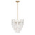 Metropolitan Verla Crest Five Light Pendant in Legacy Brass - N3475-732