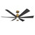 Minka Aire Veyra 56" Ceiling Fan in Legacy Brass - F761L-LBR/CL