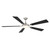 Minka Aire Cadena 65" Ceiling Fan in Brushed Nickel - F783L-BN/CL
