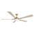 Minka Aire Cadena 65" Ceiling Fan in Heritage Brass - F783L-HBR/WCD