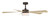 Minka Aire Nellora 52" Ceiling Fan in Dark Bronze - F772L-DB/WTO
