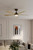 Minka Aire Nellora 52" Ceiling Fan in Dark Bronze - F772L-DB/WTO