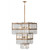 Minka-Lavery Kiori Nine Light Pendant in Legacy Brass - 12759-732