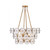 Minka-Lavery Kintrel Four Light Pendant in Legacy Brass - 12854-732