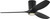 Visual Comfort Fan Seyra 52" Ceiling Fan in Midnight Black - 3SYRHSM52MBKD