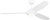 Visual Comfort Fan Selen 60" Ceiling Fan in Matte White - 3SLNSM60RZWD