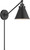 Visual Comfort Studio Wellfleet One Light Wall Sconce in Midnight Black/Midnight Black - CW1121MBK