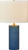 Visual Comfort Studio Lauren One Light Table Lamp in Deep Ocean Crackle/Deep Ocean Crackle - KST1241DOC