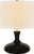 Visual Comfort Studio Amber One Light Table Lamp in Black Ceramic/Black Ceramic - KST1251CBK