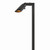 Hinkley Hardy Island Accent Spot Light LED Spot Light and Stem in Brass Satin Black - 16507BSK