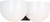 Visual Comfort Studio Cheverny Two Light Bath in Aged Iroged Iron - LXV1002AI