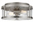 Generation Lighting Lumra Two Light Flush Mount in Brushed Nickel - GLF1732BNE